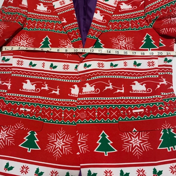 Opposuits Men’s Fun Ugly Christmas Suit 42 - Picture 5 of 10